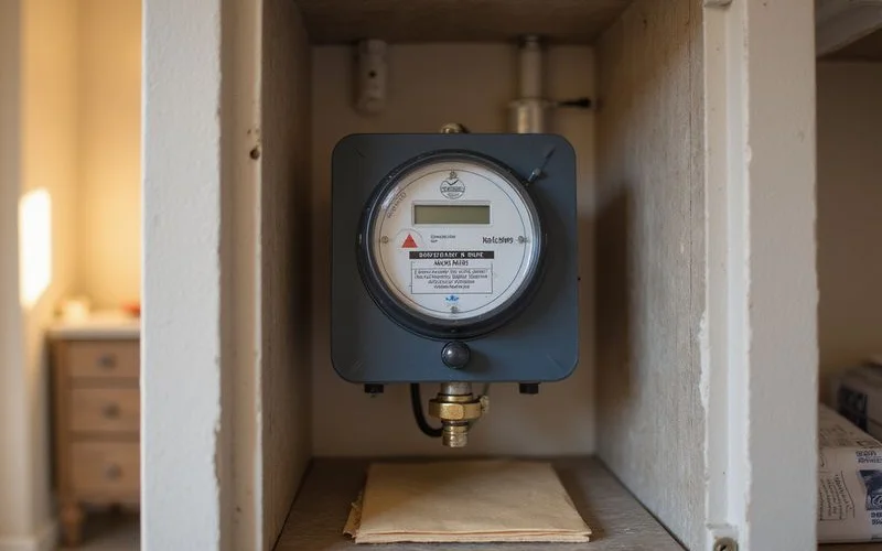 Diagram comparing ratio utility billing and submetered water
